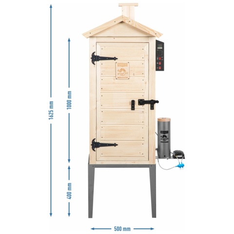BROWIN Wędzarnia drewniana elektryczna dragON WOOD E21