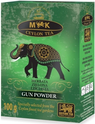 MK CEYLON TEA HERBATA ZIELONA LIŚCIASTA 100G
