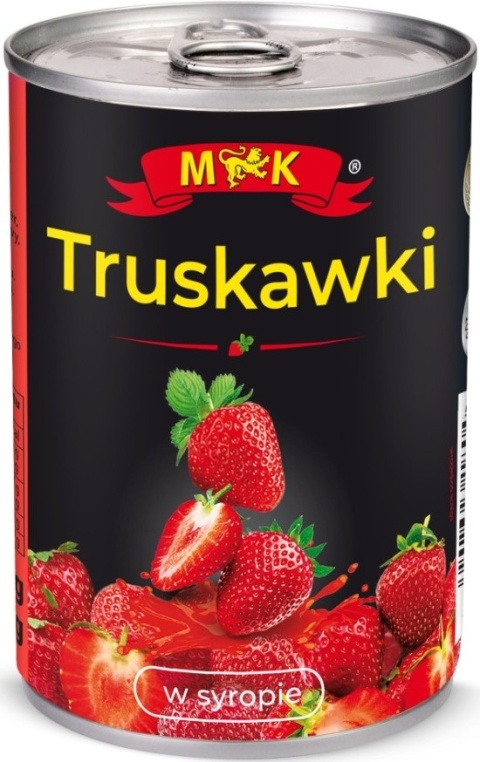 MK TRUSKAWKI W SYROPIE 400G