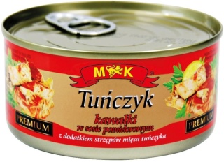 MK TUŃCZYK KAWAŁKI W SOSIE POMIDOROWYM 170G