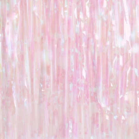 PartyPal Kurtyna imprezowa biała opalizująca 100x200cm