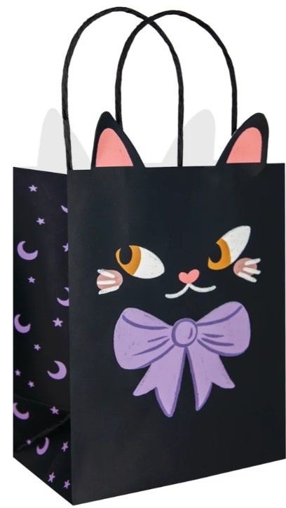 PartyPal Torebka na prezenty Kot Halloween Spooky Friends