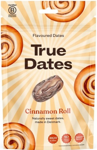 True Dates Daktyle o smaku ciasteczka cynamonowego bez dodatku cukru 100g