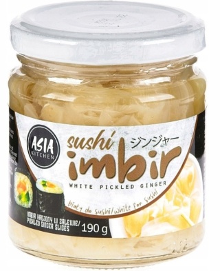 ASIA KITCHEN Imbir marynowany różowy 240g