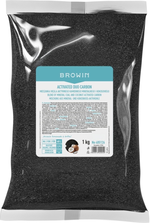 BROWIN Węgiel aktywny Activated Duo Carbon 1kg