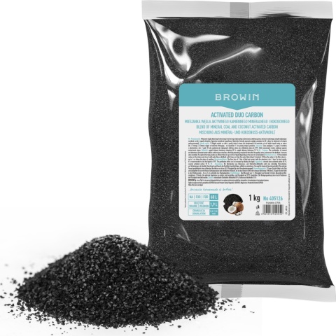 BROWIN Węgiel aktywny Activated Duo Carbon 1kg