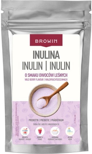 BROWIN Inulina o smaku owoców leśnych 100g