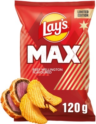 LAY'S MAX KARBOWANE Wołowina Beef Wellington 120g