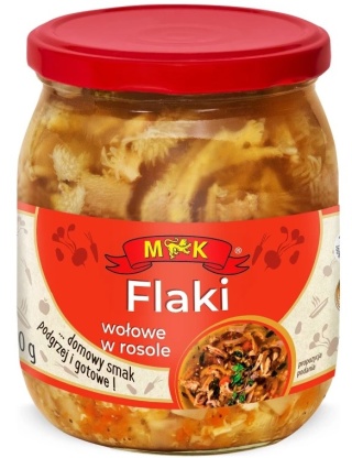MK FLAKI WOŁOWE W ROSOLE 500G