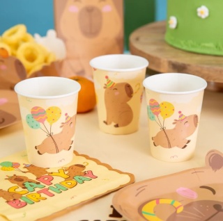 PartyPal Kubek Kapibara 270ml 6szt