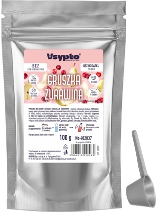 VSYPTO o smaku gruszka żurawina 100g