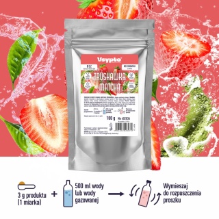 VSYPTO o smaku matcha truskawka 100g