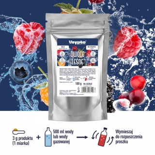 VSYPTO o smaku owoce leśne 100g