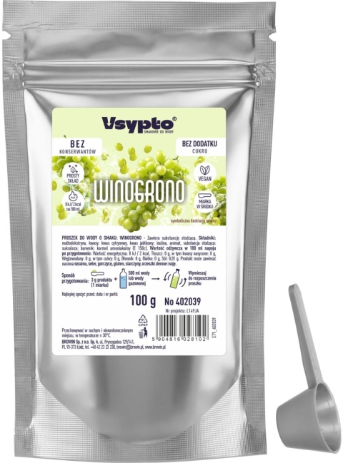 VSYPTO o smaku winogrono jasne 100g