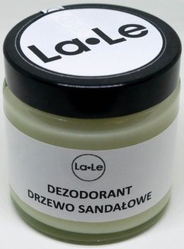 La-Le Dezodorant ekologiczny w kremie o zapachu drzewa sandałowego 150 ml